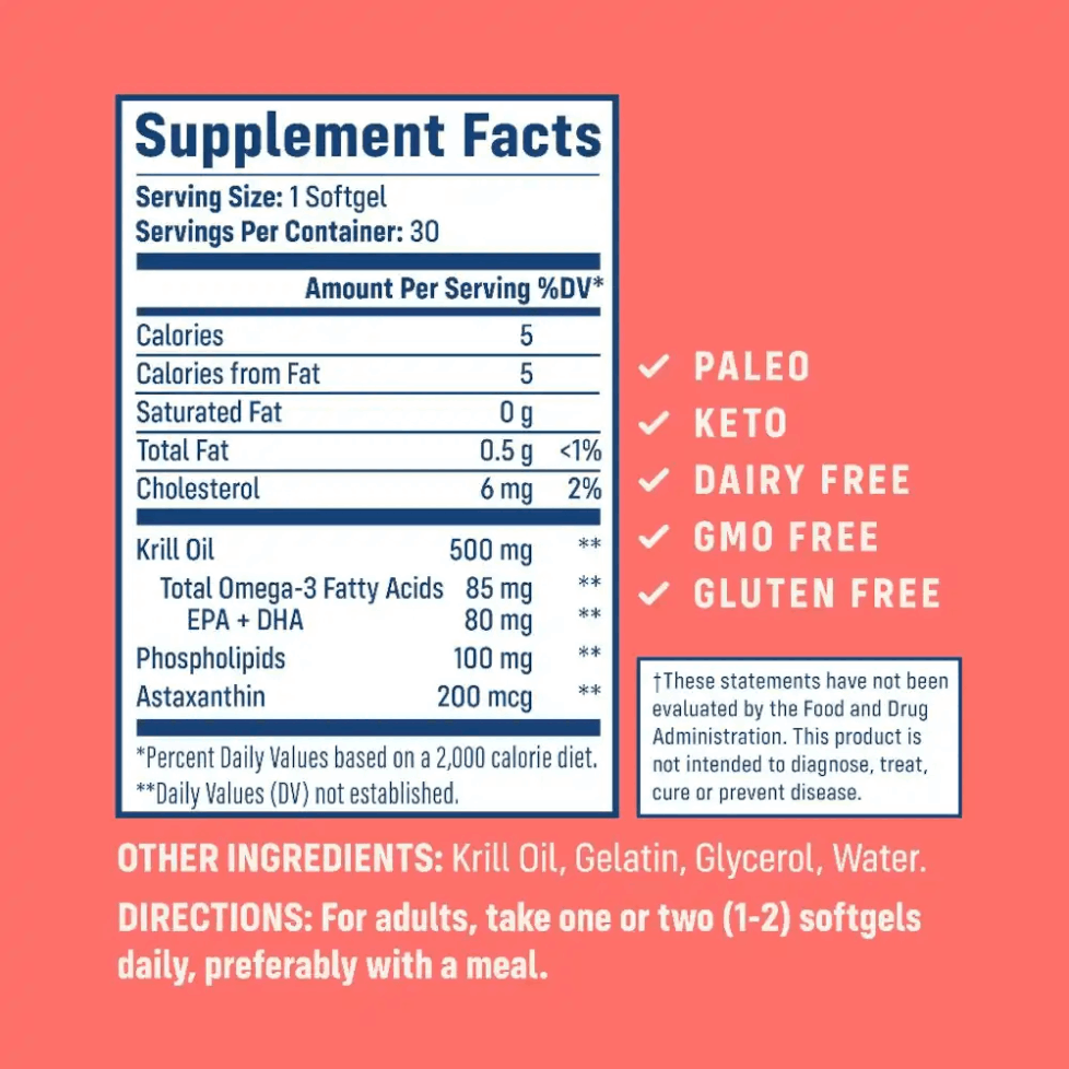 Native Krill Oil Ingredients